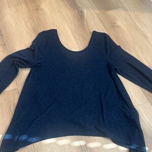 Anthropologie Navy Blue Women's Top